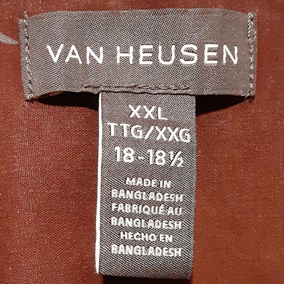 Van Heusen Leaf Design Shirt - Picture 2 of 3